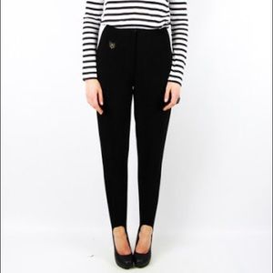 Rae Gurson Vintage Black High Waisted Pants